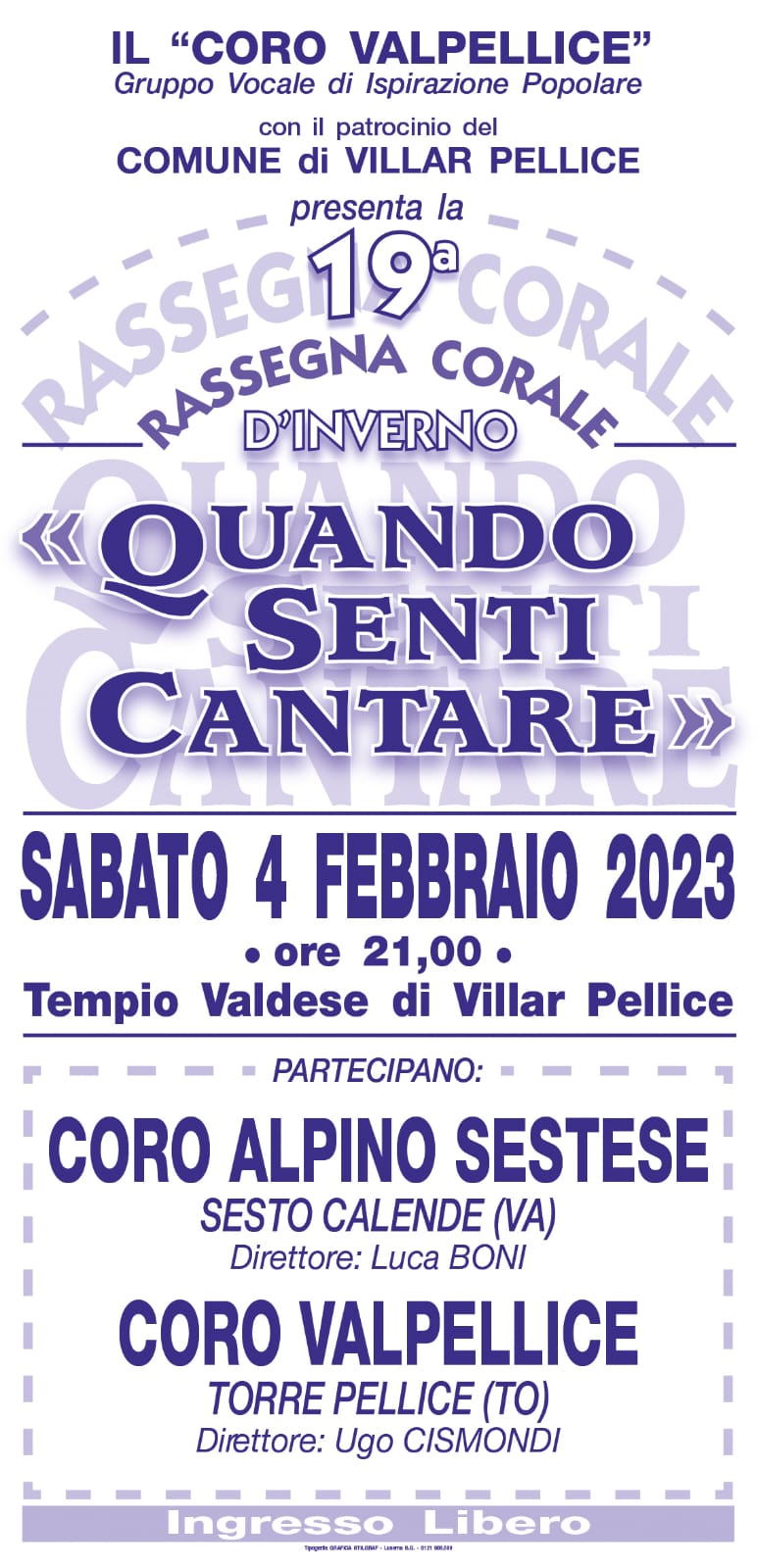 Scopri di più sull'articolo Quando Senti Cantare