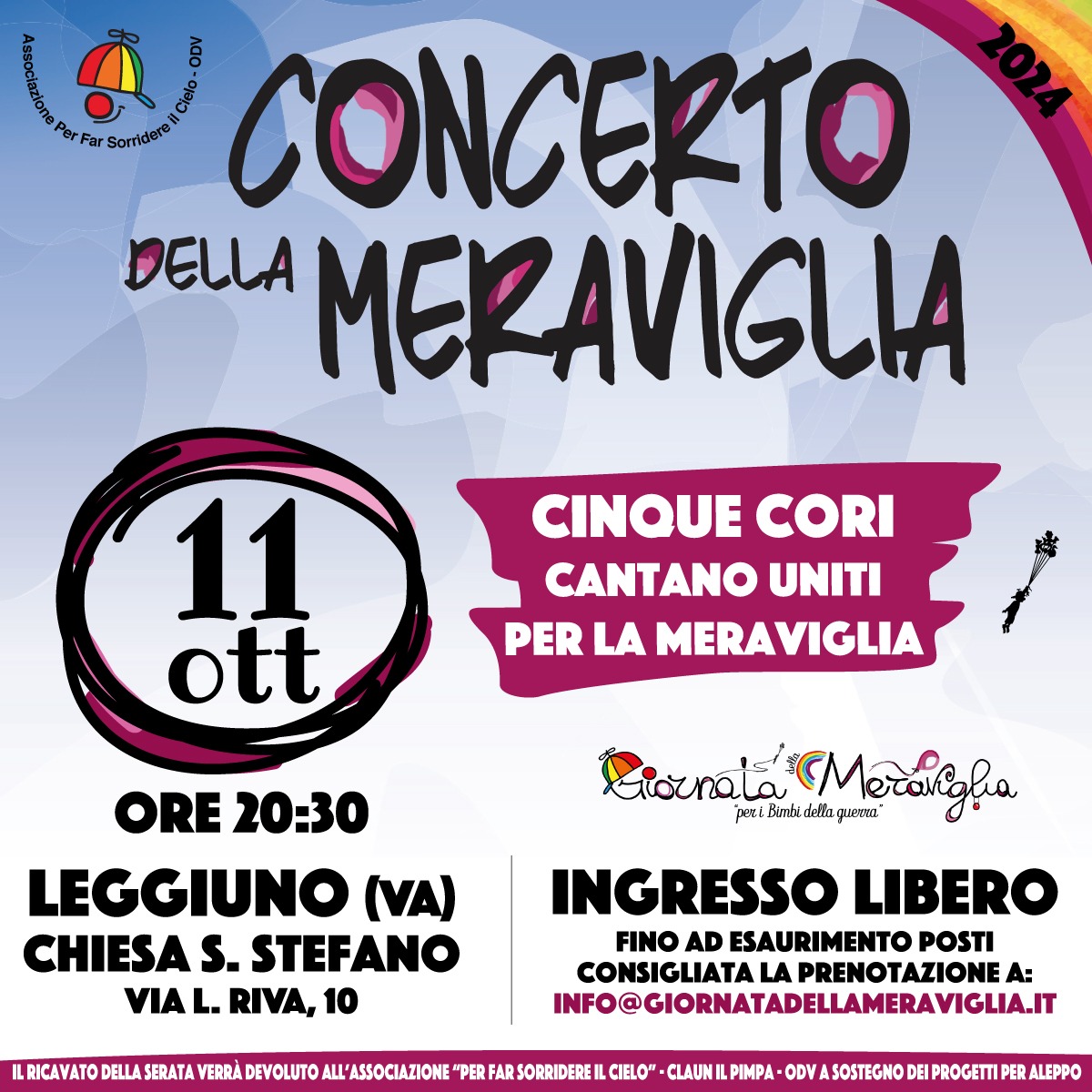 Scopri di più sull'articolo Concerto della Meraviglia