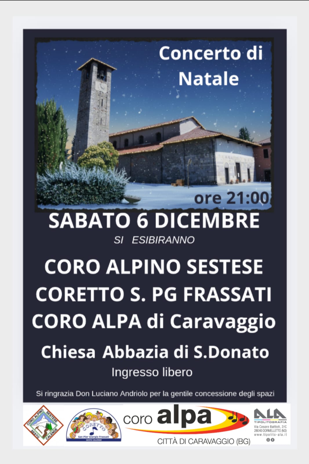 Concerto di Natale Sesto 2025